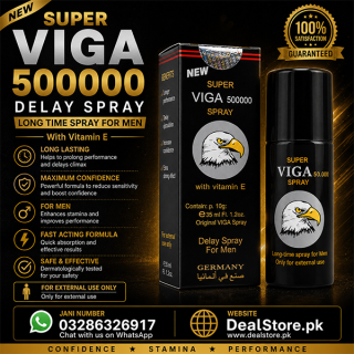 Viga 500000 Delay Spray (Black) - Long Time Spray
