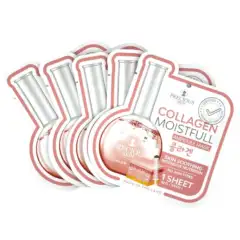 COLLAGEN MOISTFULL AMPOULE FACE MASK- Pack of 5