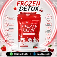 Frozen Detox 2 in 1 Red Pouch (60 Capsules)