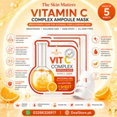 VITAMIN C AMPOULE FACE MASK - Pack of 5