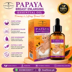 Aichun Beauty Papaya Breast Enlarging Essential Oil – Firming & Lifting Breast Oil (30ml)